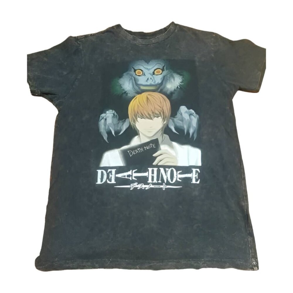 Death Note Graphic Tee Shirt Size M Anime Art Cotton
